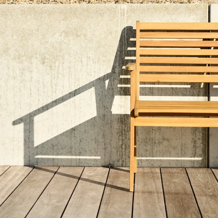 Noble Denmark Vennelyst bænk i akacietræ - 2