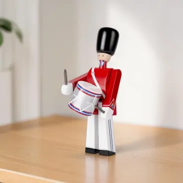 Tivoli Trommeslager lille rød/hvid