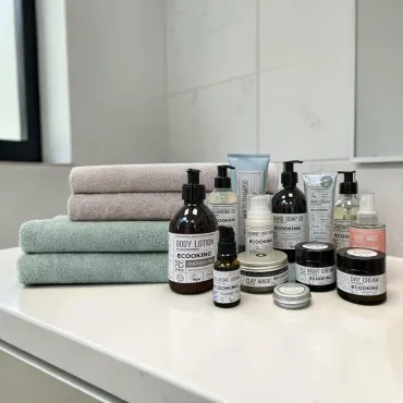 Ecooking luksus pakke med Georg Jensen Damask håndklæder