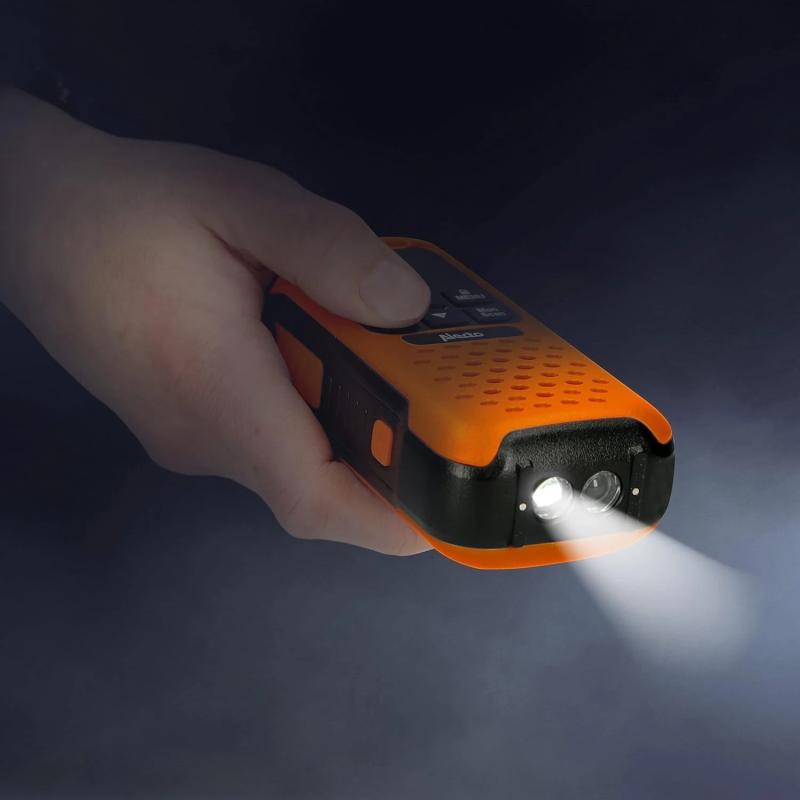 Alecto walkie-talkie-sæt med Powertrend solcelle powerbank - 2