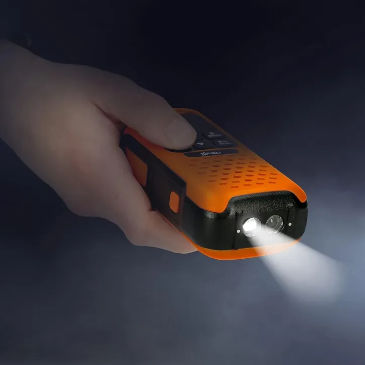 Nødradio, walkie-talkie-sæt og solcelle powerbank - 3