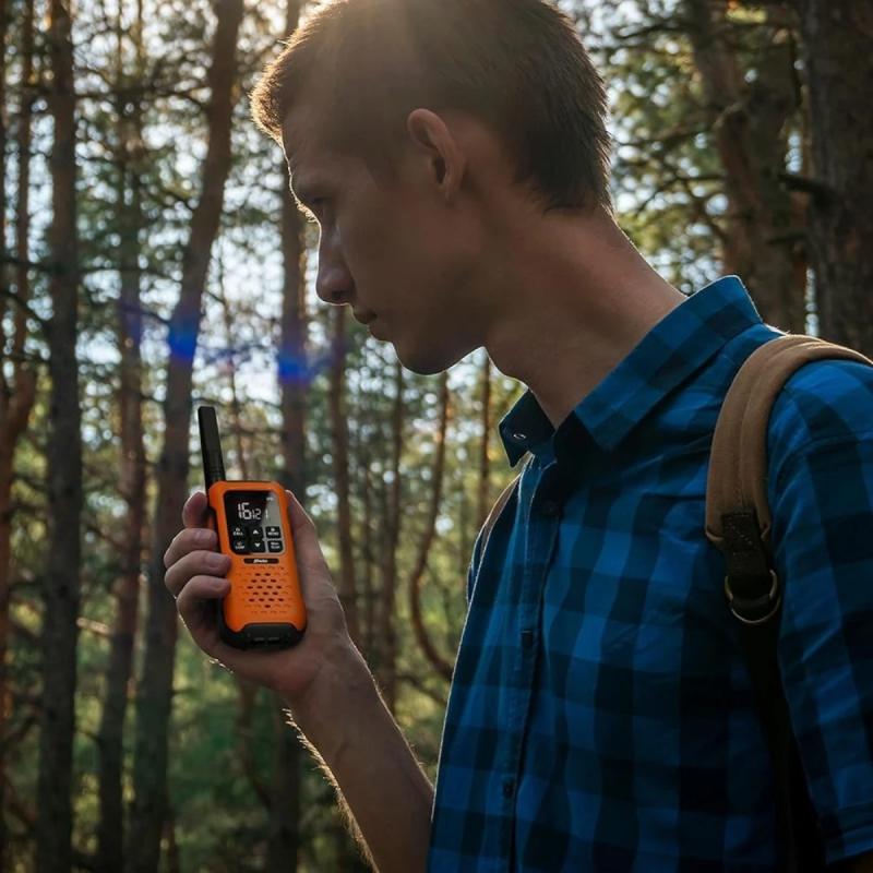 Alecto walkie-talkie-sæt med Powertrend solcelle powerbank - 3