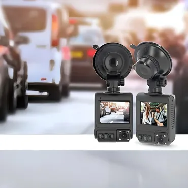 Nedis 2-vejs dash kamera