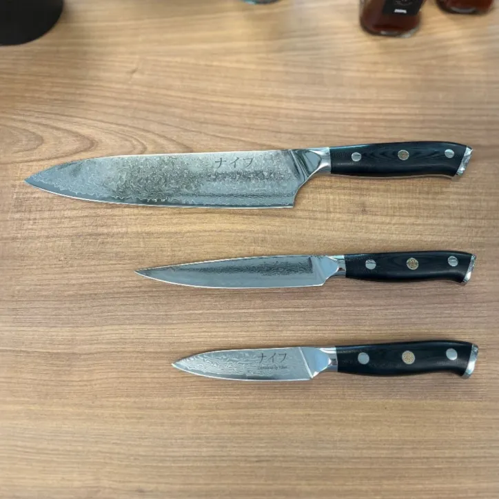 Hâws paninigrill og Damaskus knivsæt - 3