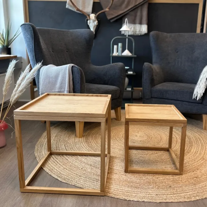 Noble Denmark Quadrato sideborde i egetræ - 3