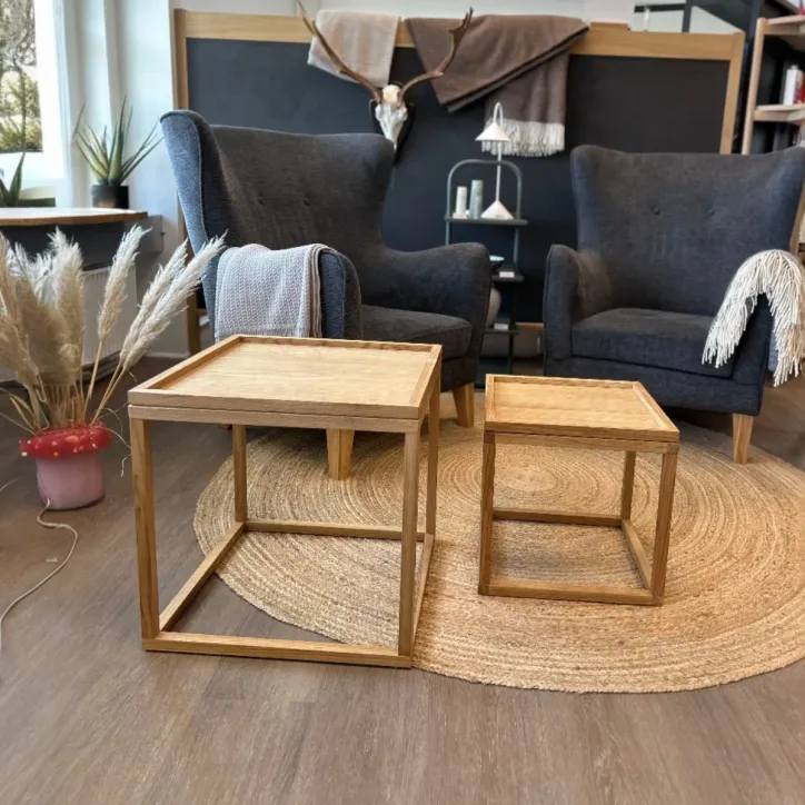 Noble Denmark Quadrato sideborde i egetræ - 2