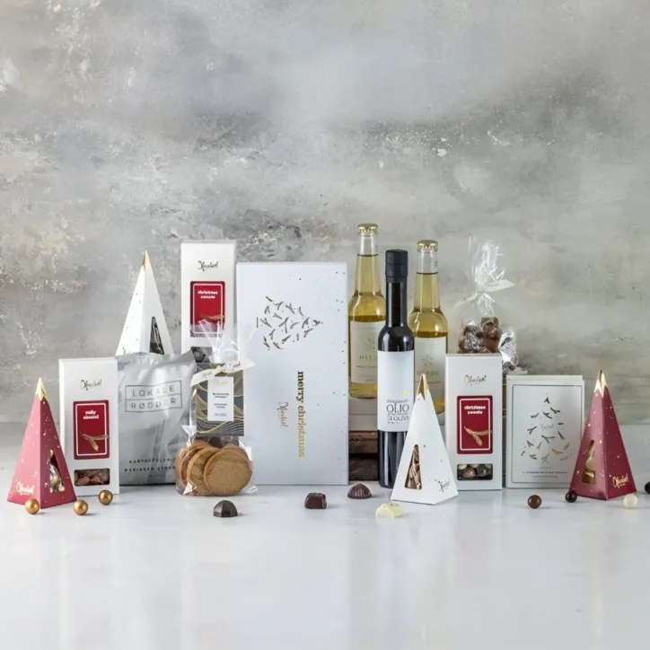 Julegavepakke Red med saft 6