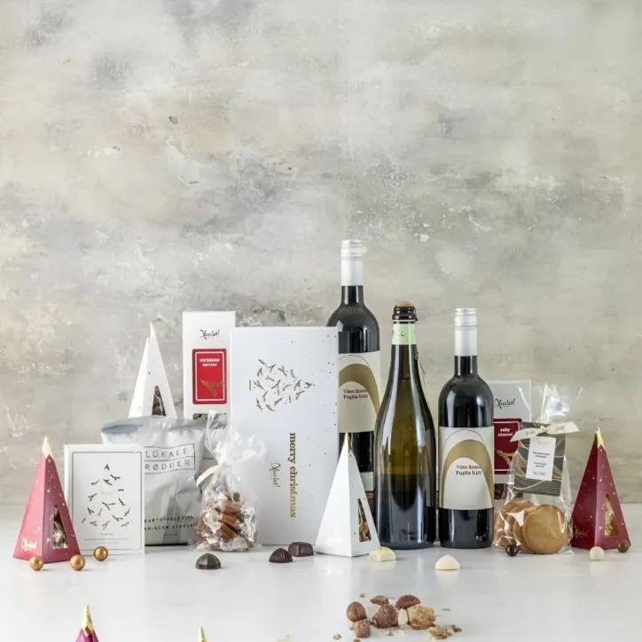 Julepakke Red med vin 5