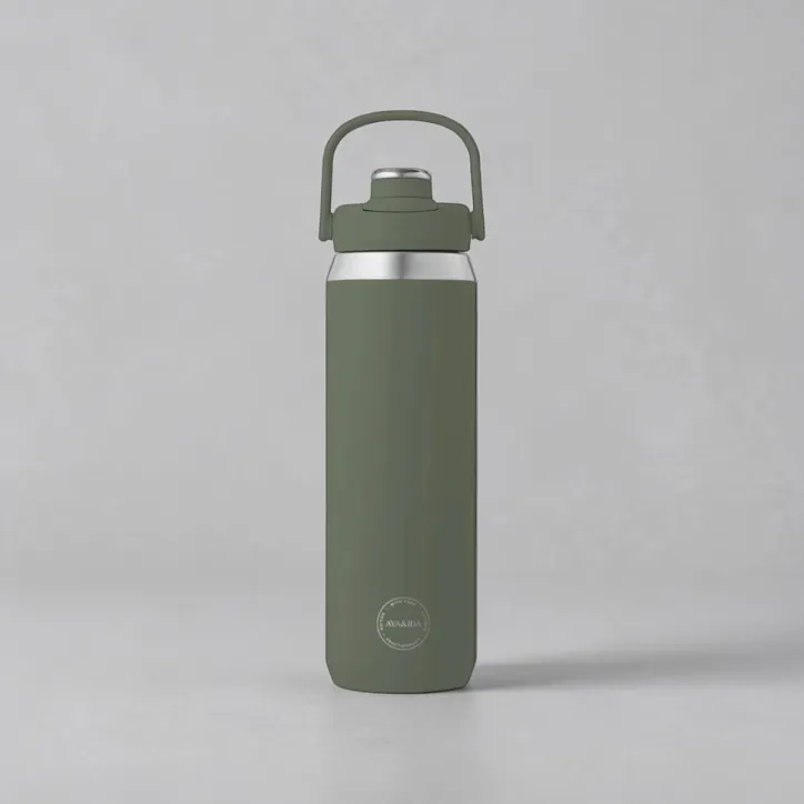 Södahl vinterbadekåbe og AYA&IDA Sports Bottle