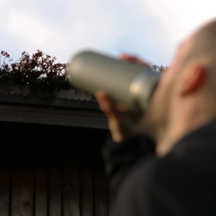 Södahl vinterbadekåbe og AYA&IDA Sports Bottle - 1