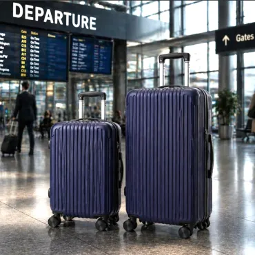 Noble Denmark kuffertsæt i Mørkeblå