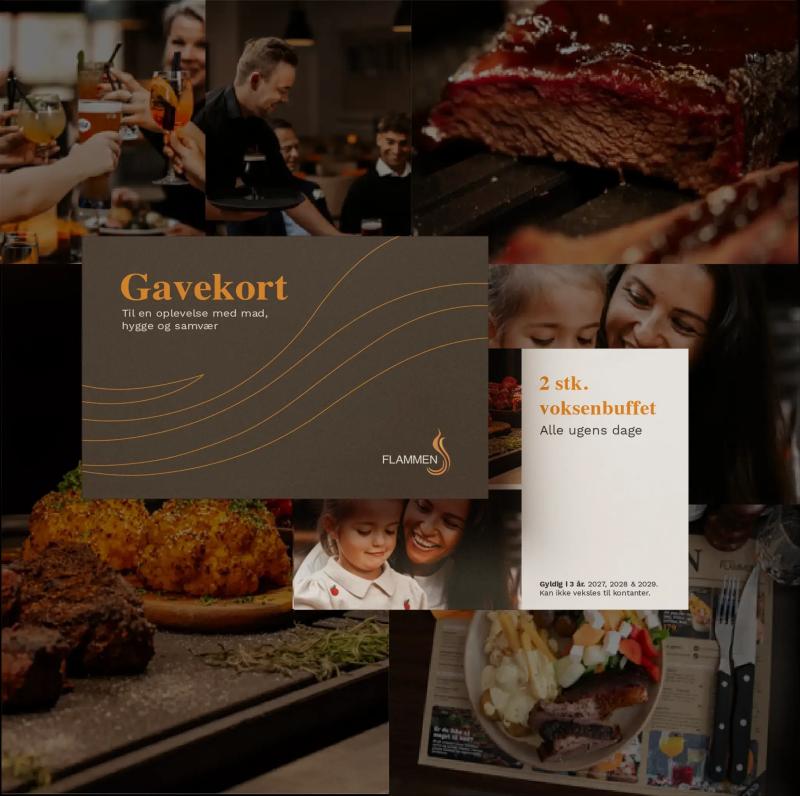 Gavekort til Restaurant Flammen - SDU