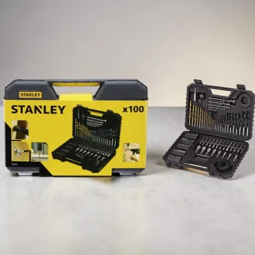 Stanley bor- og bitssæt – 100 dele