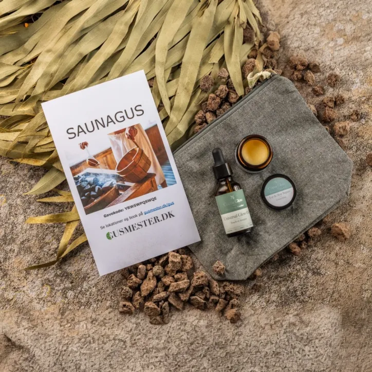 Saunagus gavekort med wellness kit