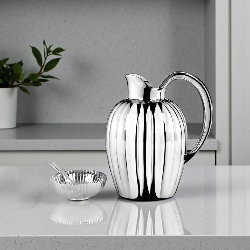 Georg Jensen BERNADOTTE pitcher og saltkar