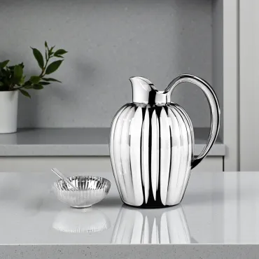 Georg Jensen BERNADOTTE pitcher og saltkar