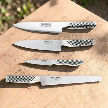 Global knivsæt á 4 dele