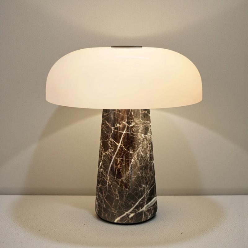 Nordlux Glossy mini bordlampe i Brun