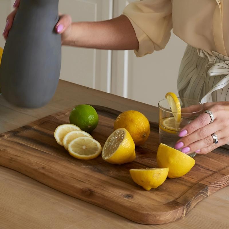 byGaard Hybrid Wok og AIDA RAW teak serveringssæt - 6