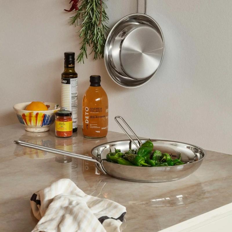 Eva Trio Stainless Steel stegepande 28 cm - 1