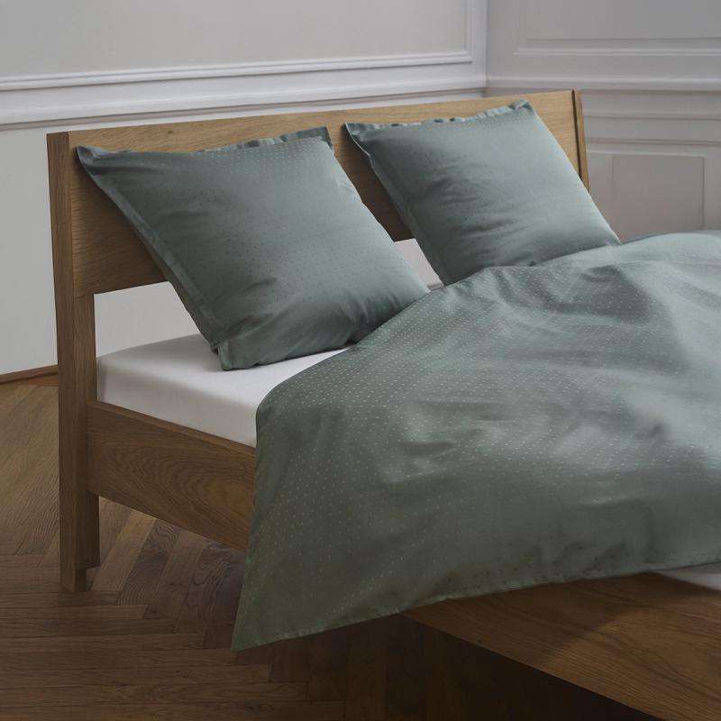 Georg Jensen Damask Sky sengetøj med Nordlux bordlampe - 1
