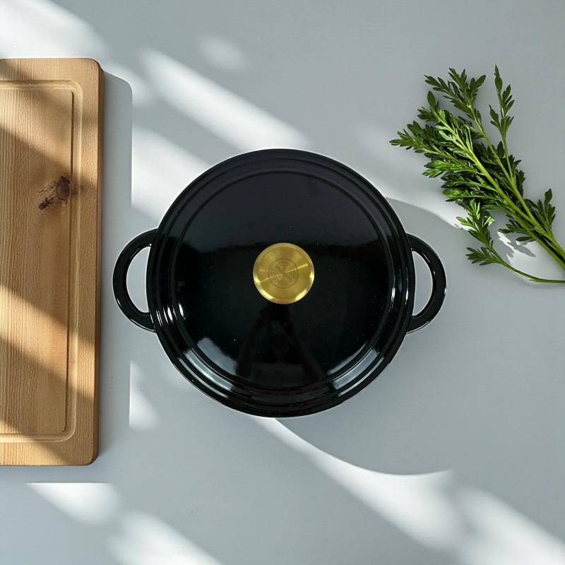 Pillivuyt Gourmet gryde 4,0 L. og AIDA RAW bordskåner - 1