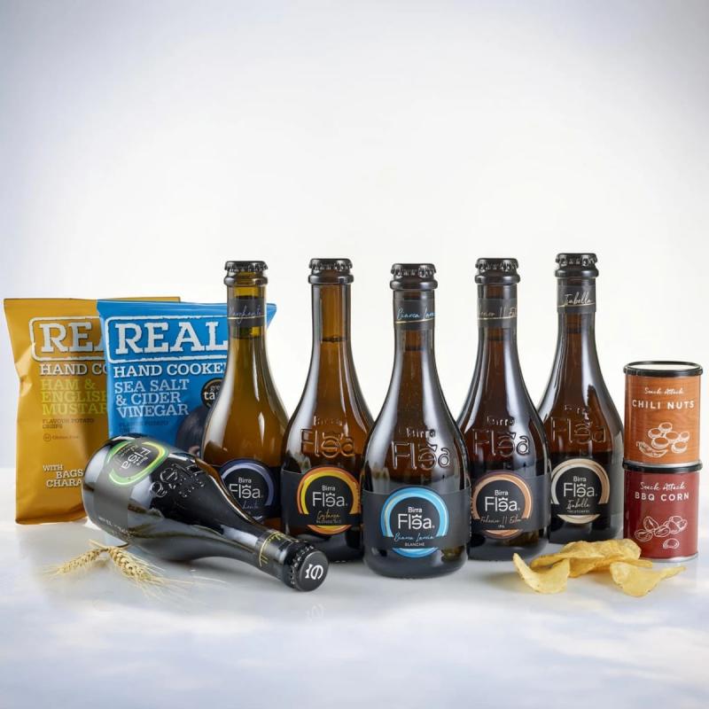 Bon Coca Flea ølpakke med snacks - Medium