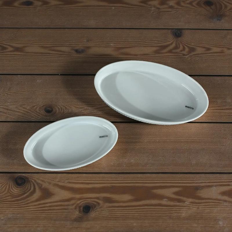 Eva Trio Legio Nova ovale skåle 18 og 22 cm - 1