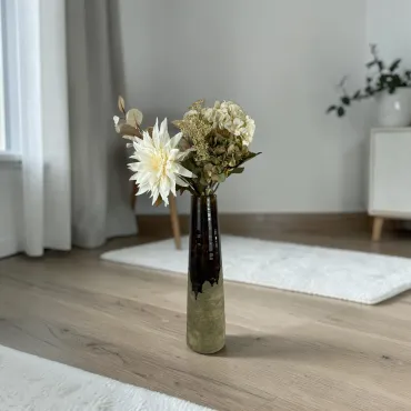 House Nordic vase 48 cm i Brun