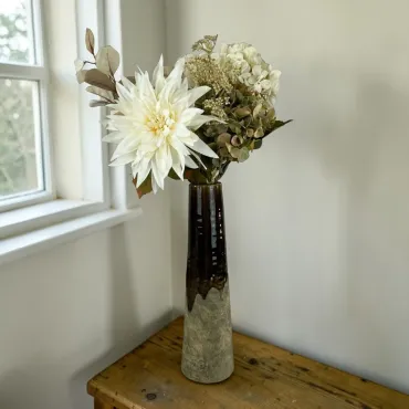 House Nordic vase 39 cm i Brun