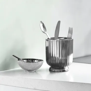 Georg Jensen Bernadotte bestikholder med saltkar