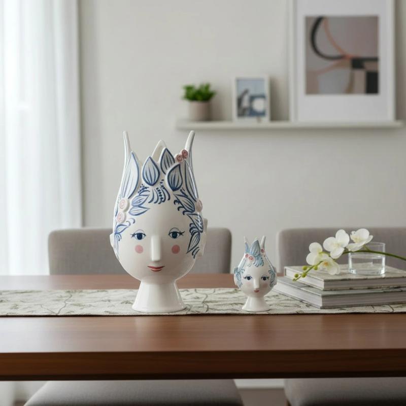 Bjørn Wiinblad Titania vase og kronelysestage