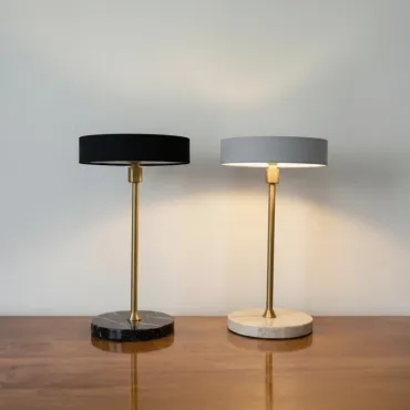 Moonlight LED genopladelig bordlampe sæt á 2 stk