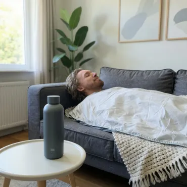RAW termoflaske og Hâws saunatæppe
