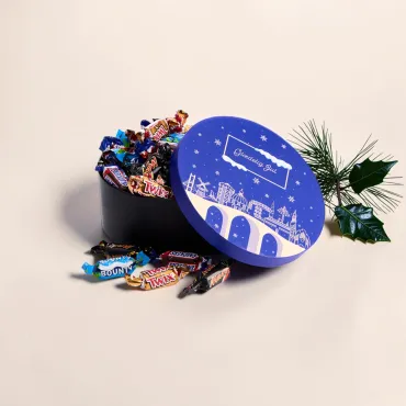 Hatteæske S med hyggemix, julemix eller miniaturemix