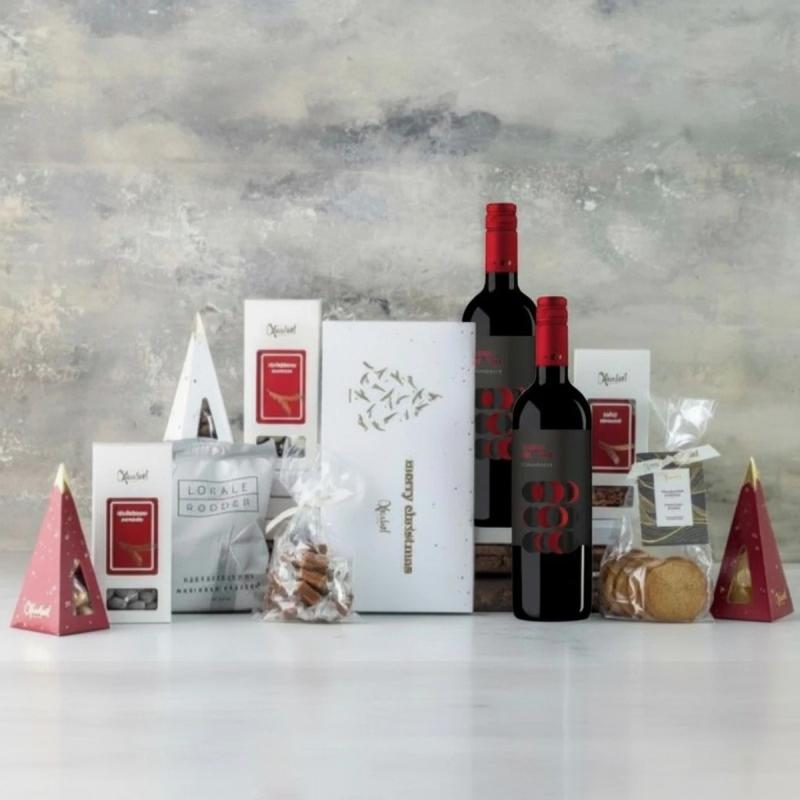 Julepakke Red med vin 4